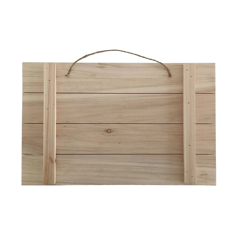 17" Natural Plaque by Make Market™, 2ct.