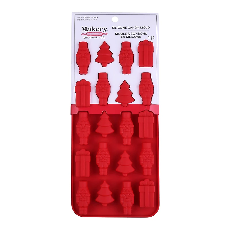 Christmas Icons Silicone Candy Mold by Makery™