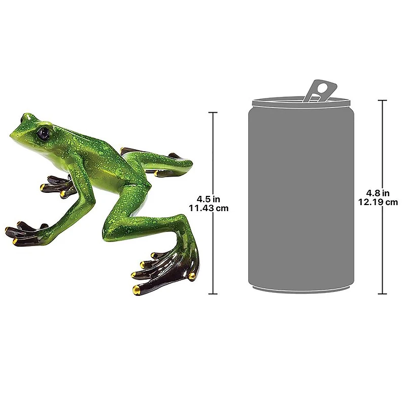 Design Toscano 11" Jungle Forest Tree Frog Outdoor Statue