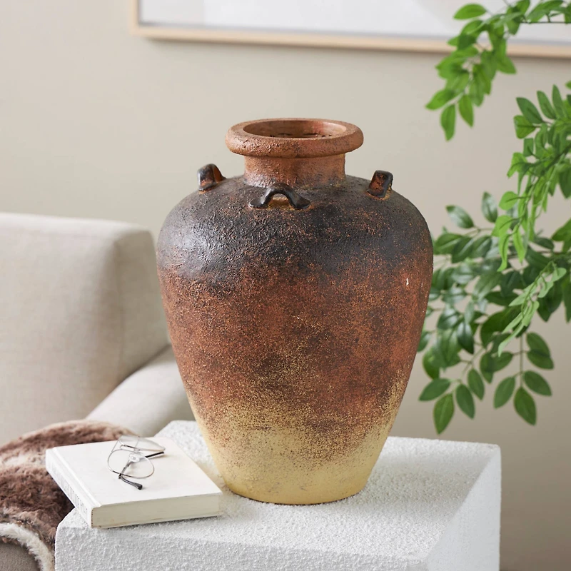 Copper Magnesium Oxide Antique Amphora Vase
