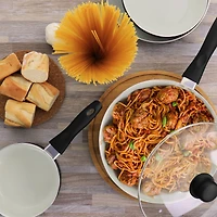 Gibson Home® 11-Piece Gazebo Ceramic Nonstick Aluminum Cookware Set