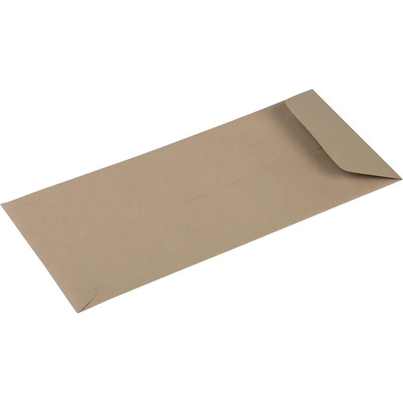 JAM Paper 4.75" x 11" Simpson Kraft Policy Envelopes