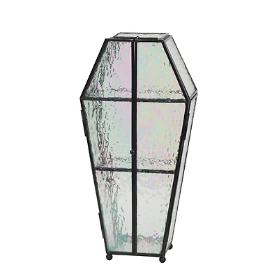 10" Iridescent Coffin Glass Shelf by Ashland®