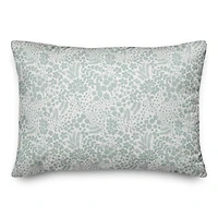 Dainty Floral Throw Pillow