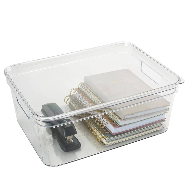Simplify Lidded Storage Bin