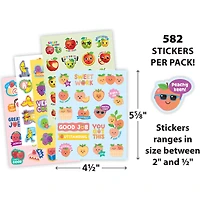 Teacher Created Resources® Fruit Pop Smelly Stickers, 582 Stickers