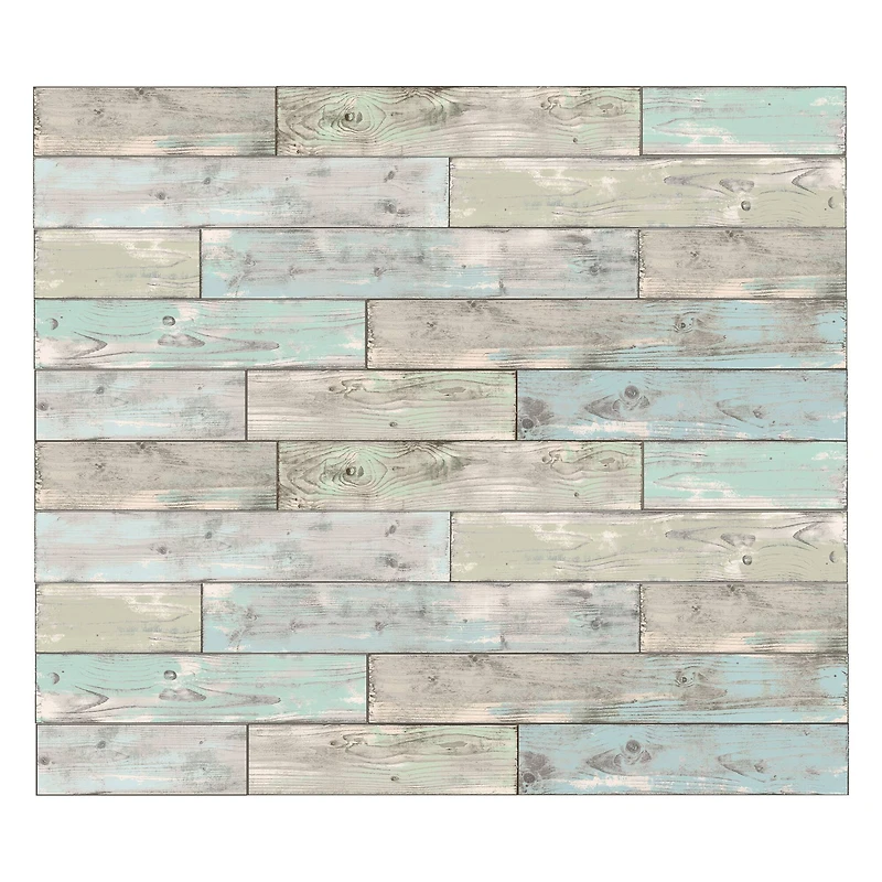 WallPops Seaside Wood Wall Art Kit