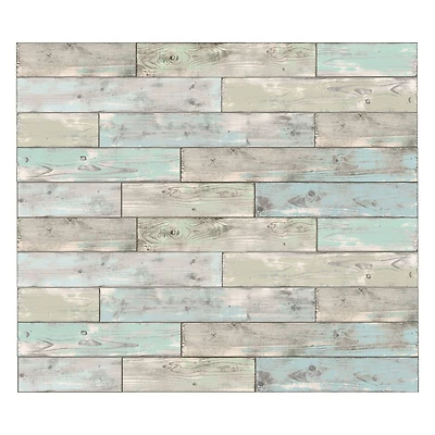WallPops Seaside Wood Wall Art Kit