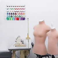 NEX™ White 54-Spool Metal Thread Rack, 2ct.