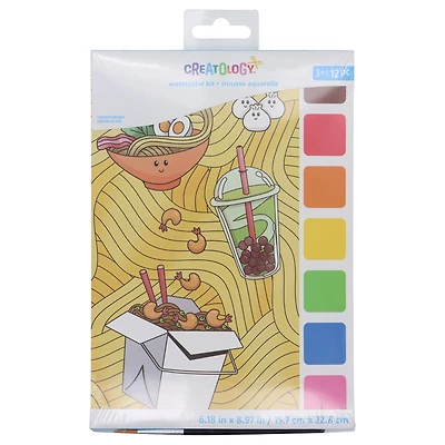 Food Watercolor Kit by Creatology™