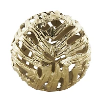 Aluminum Metallic Abstract Cutout Orbs Set