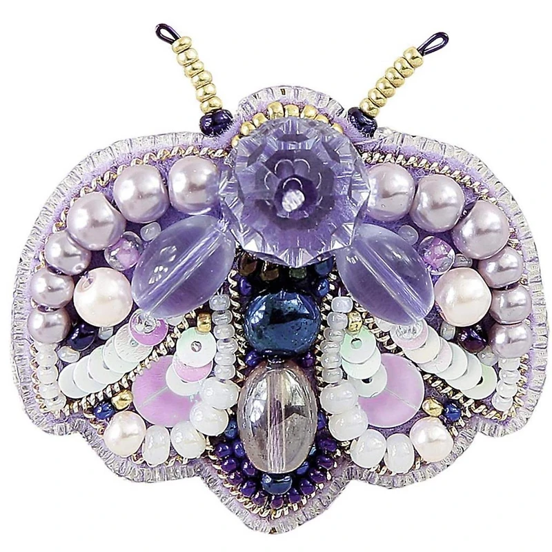 Crystal Art Beadwork Bug Brooch Kit