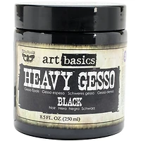 Finnabair® Art Basics Black Heavy Gesso, 8.5oz.