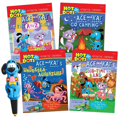 Hot Dots Jr. Ace & Kat's Interactive Storybook Set