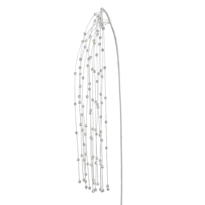 12 Pack: Classic Traditions™ Iridescent Bead Dangle Stem by Ashland®