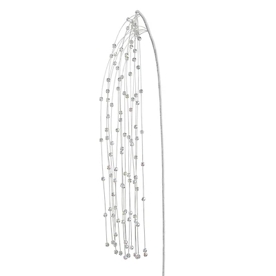 12 Pack: Classic Traditions™ Iridescent Bead Dangle Stem by Ashland®