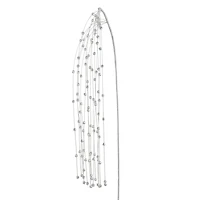 12 Pack: Classic Traditions™ Iridescent Bead Dangle Stem by Ashland®