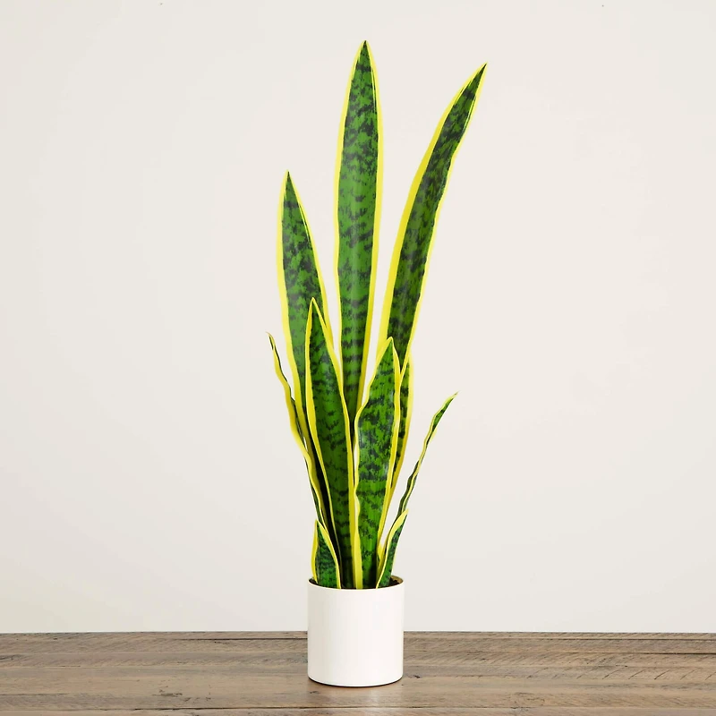 30in. Artificial Sansevieria Plant