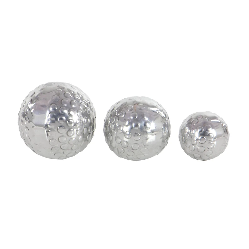 Silver Aluminum Glam Orbs & Vase Filler Set
