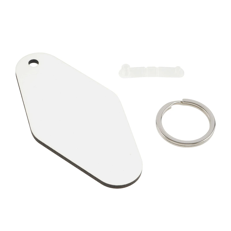 Diamond Sublimation Keychains by Make Market®, 4ct.