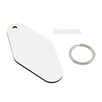 Diamond Sublimation Keychains by Make Market®, 4ct.