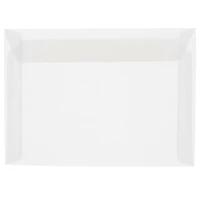 JAM Paper 8.75" x 11.5" Translucent Clear Vellum Envelopes, 25ct.