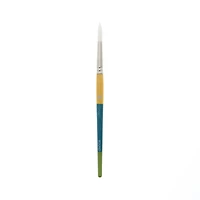Princeton™ Snap!™ Series 9850 White Taklon Short Handle Round Brush