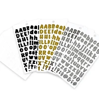 Bold Brushstrokes Letter & Number Stickers by Recollections™