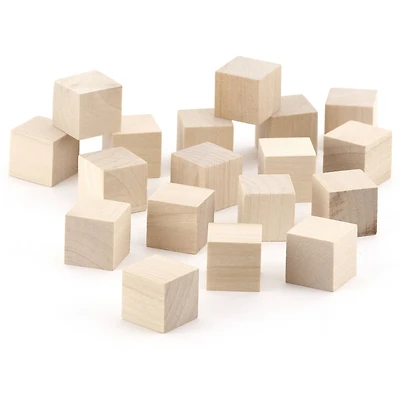 Hygloss® 0.75" Wooden Blocks, 18ct.