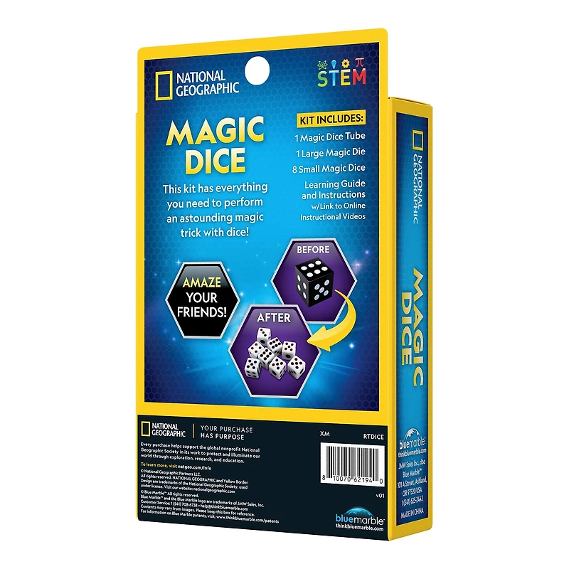 National Geographic Magic Dice