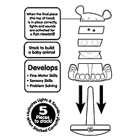 Stack-a-Roos Pals™ Baby Tiger Stacking Animal Tower