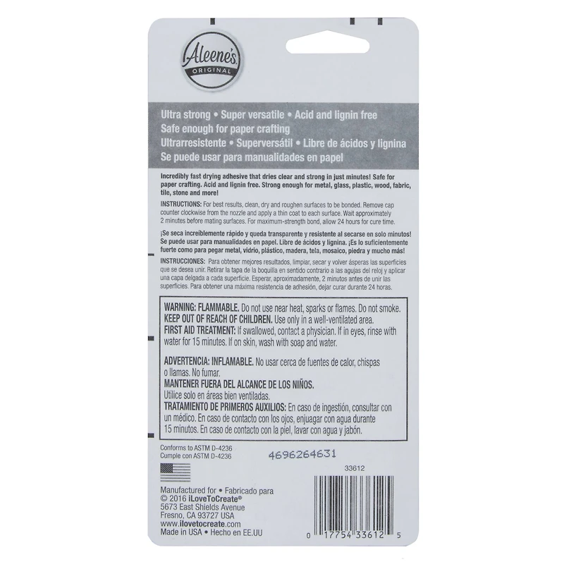 Aleene's® Rapid Dry® Mixed Media Adhesive