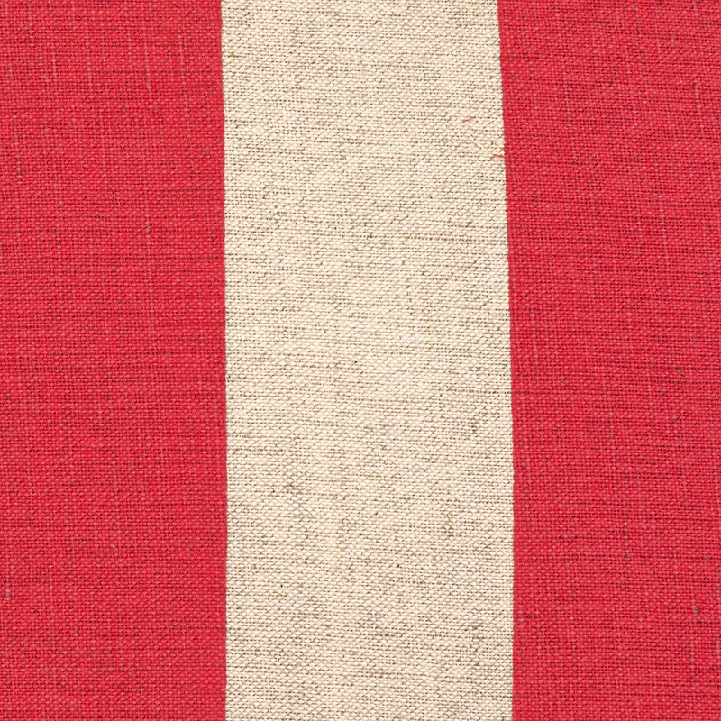 Hello Honey® 20" & Natural Cotton & Linen Striped Pillow