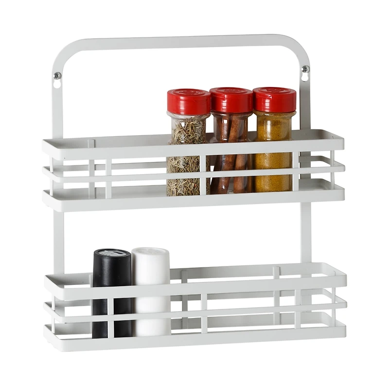 Honey Can Do 2 Tier Modern Wall Spice Rack