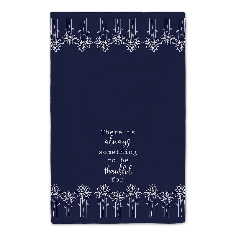 Be Thankful Florals 16" x 25" Tea Towel Set of 2