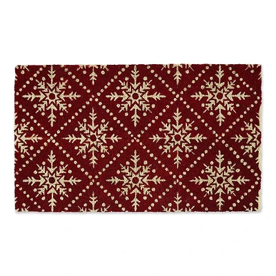 DII® Snowflake Lattice Doormat