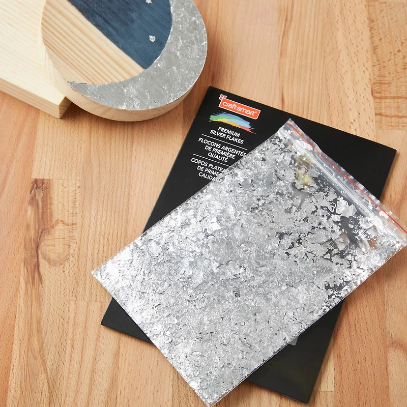Premium Silver Flakes by Craft Smart®