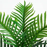 3ft. UV Resistant Artificial Double Robellini Palm Tree (Indoor/Outdoor)