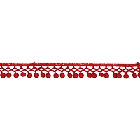 9/16" Red Pom Pom Trim by Celebrate It®