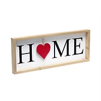 Elegant Designs Interchangeable Symbol Home Framed Sign