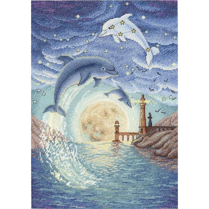 MP Studia Moon Bay Cross Stitch Kit