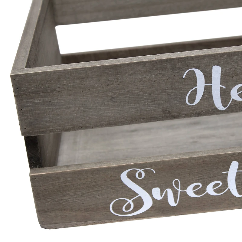 Elegant Designs Rustic Gray Cheeky Towel Holder