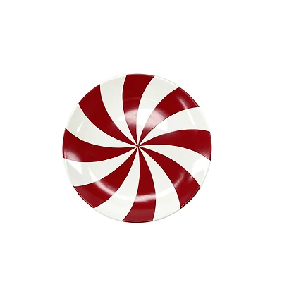 6" Peppermint Ceramic Plate by Makery™