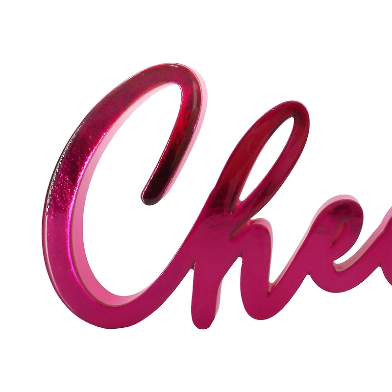 17.5" Cheers Script Tabletop Sign by Ashland