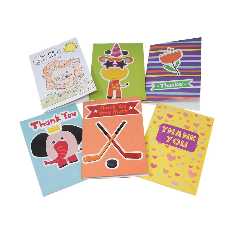 Make Your Own Custom Thank You Card Kit