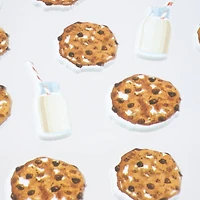 12 Pack: Cookies & Milk Puffy Stickers by Recollections™