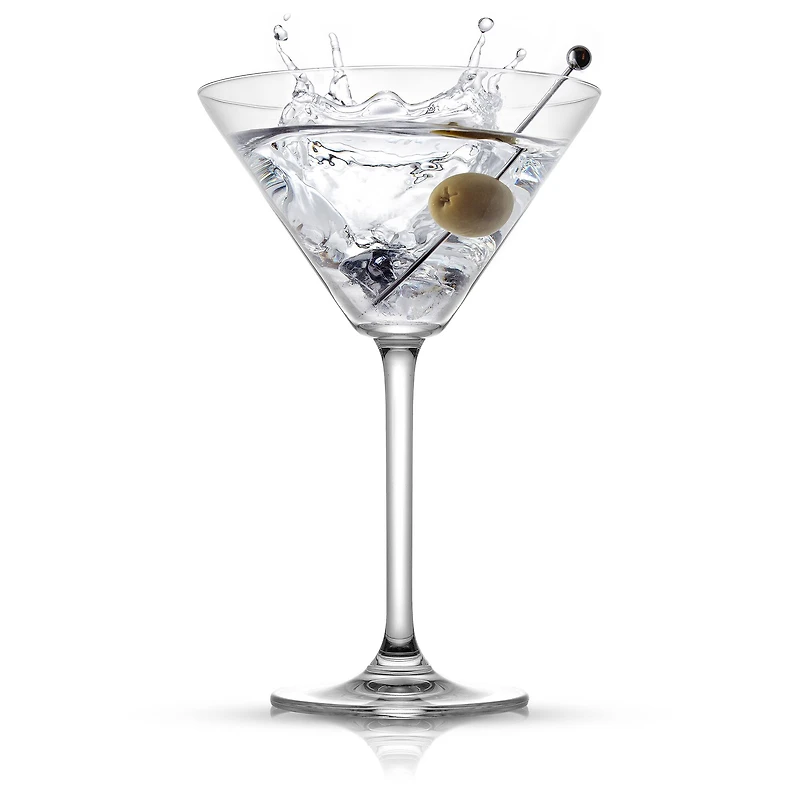 JoyJolt® Olivia Premium Crystal Martini Glasses, 4ct.