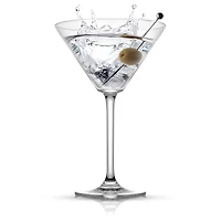 JoyJolt® Olivia Premium Crystal Martini Glasses, 4ct.