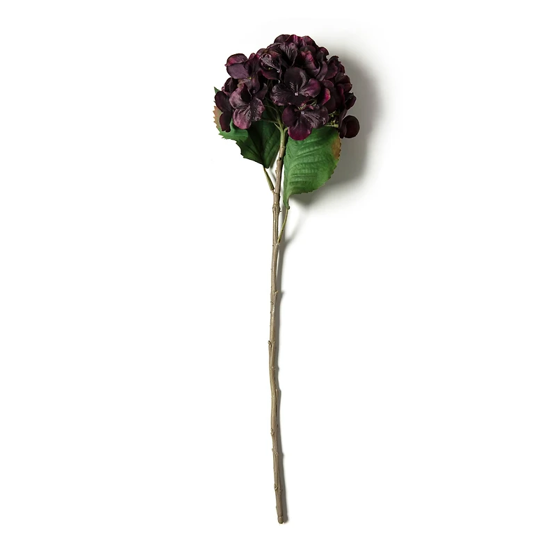 12 Pack: Black & Purple Hydrangea Stem by Ashland®