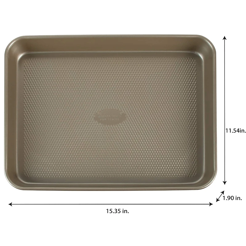 Kitchen Details Pro Series Baking Pan with Diamond Base